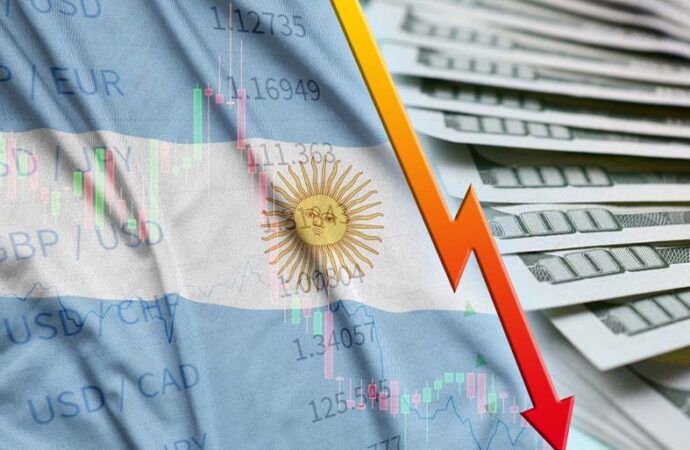 Banco Central da Argentina eleva taxa básica de juros para 44,5%